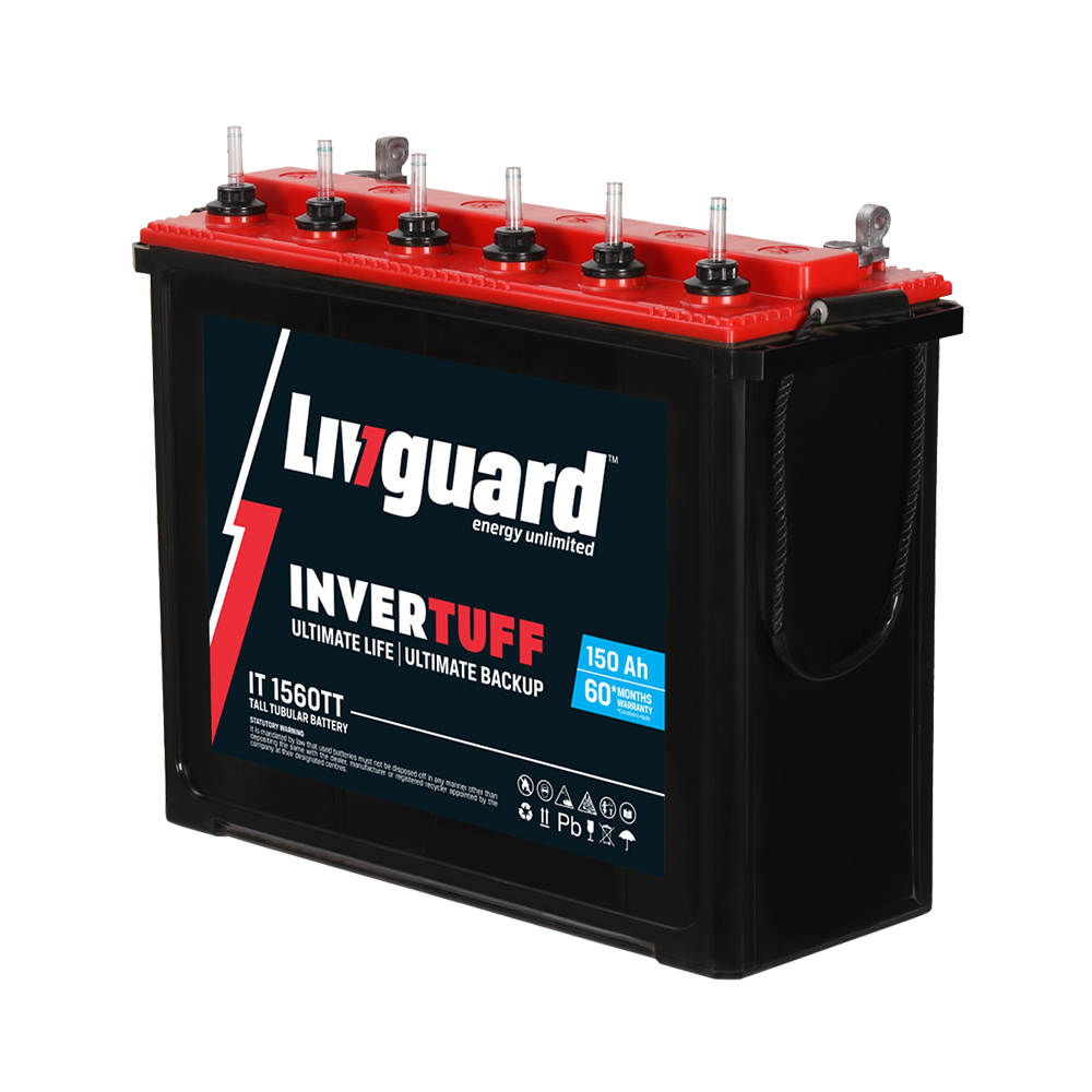 Livguard 150Ah IT 1560 TT Battery inverter chennai 